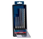 Coffret de 5 forêts Bosch EXPERT SDS plus-7X (5/6/6/8/10 mm) pour perforateur