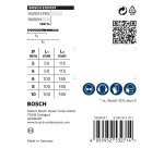 Coffret de 5 forêts Bosch EXPERT SDS plus-7X (5/6/6/8/10 mm) pour perforateur