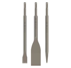 Kofferset van 3 Bosch PRO SDS plus-5C-beitels
