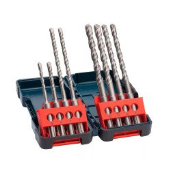 Coffret de 8 forêts Bosch SDS plus-3, 5 -10 mm