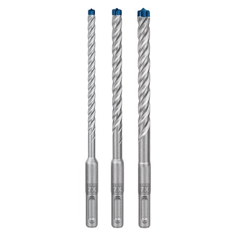 Coffret de 3 forets Bosch EXPERT SDS plus-7X pour perforateur (6/8/10 mm)