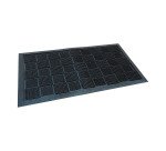 Tapis caoutchouc gratte pieds à picots noir 70 x 40 cm
