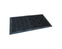 Rubber doormat with black spikes for scraping feet 70 x 40 cm
