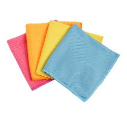 Microfiber multi-purpose cleaning cloths Elephant - Pack of 4