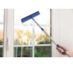 Raclette à vitres avec manche aluminium téléscopique et flexible Éléphant