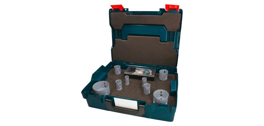 Coffret de scies trépans Bosch PRO Multi Matière PC Plus, 11 pièces