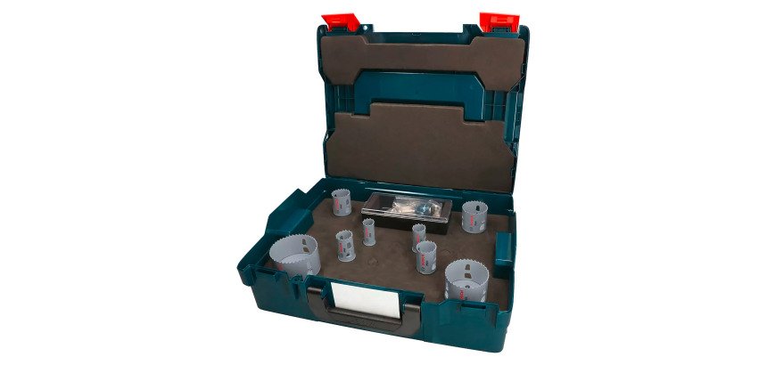 Coffret de scies trépans Bosch PRO Multi Matière PC Plus, 11 pièces