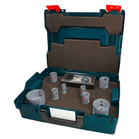 Coffret de scies trépans Bosch PRO Multi Matière PC Plus, 11 pièces