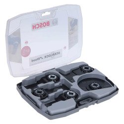 Kit menuiserie 7 accessoires pour outils multi-fonctions Starlock Bosch Professional