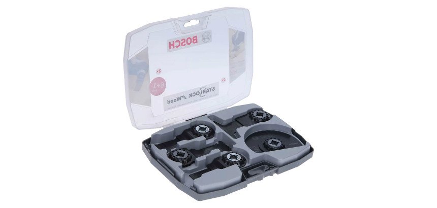 Kit menuiserie 7 accessoires pour outils multi-fonctions Starlock Bosch Professional