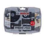 Kit menuiserie 7 accessoires pour outils multi-fonctions Starlock Bosch Professional
