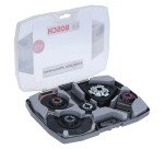 Coffret de 8 accessoires pour outils oscillants multi-fonctions Starlock Bosch Professional