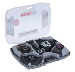 Set of 8 accessories for Starlock Bosch Professional multi-function oscillating tools
