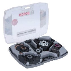 Coffret de 8 accessoires pour outils oscillants multi-fonctions Starlock Bosch Professional