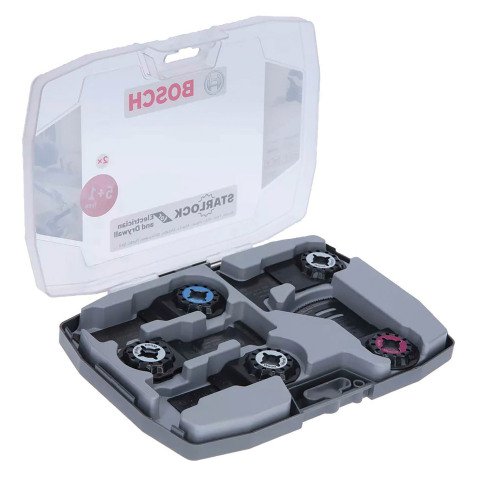 Coffret de 6 lames pour outils multi-fonctions Starlock Bosch Professional