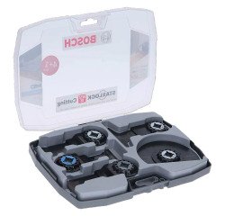 Koffer met 5 messen voor multifunctionele oscillerende Starlock-gereedschappen van Bosch Professional