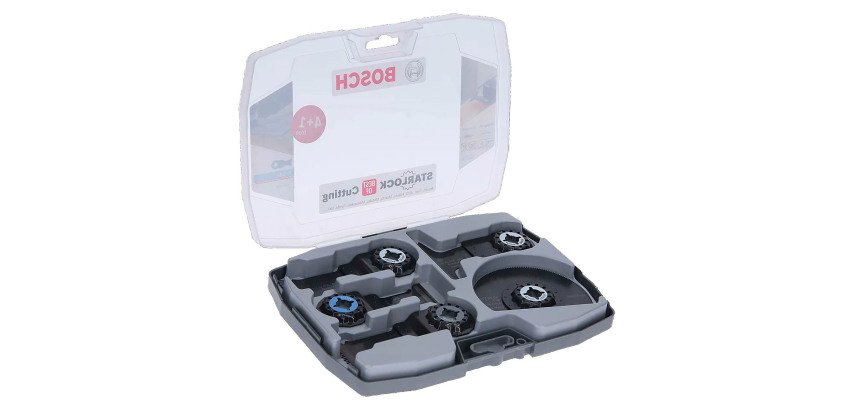 Coffret de 5 lames pour outils oscillants multi-fonctions Starlock Bosch Professional