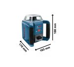 Laser rotatif GRL 400 H Set Bosch Professional + Cellule de réception LR 1 + Trépied BT 152 + Mire GR 2400