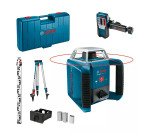 Laser rotatif GRL 400 H Set Bosch Professional + Cellule de réception LR 1 + Trépied BT 152 + Mire GR 2400