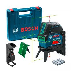 Laser Combiné Bosch Professional GCL 2-15 G + Support RM1 + Support BM 3