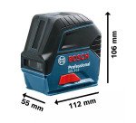 Laser Combiné Bosch Professional GCL 2-15 + Support RM 1