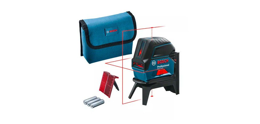 Laser Combiné Bosch Professional GCL 2-15 + Support RM 1