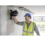 Laser Lignes Bosch Professional GLL 12V-100-33 CG + pince DK 20 + Batterie GBA 12V 4.0Ah