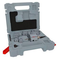 Coffret de scies trépans Bosch PRO Multi Material, 15 pièces