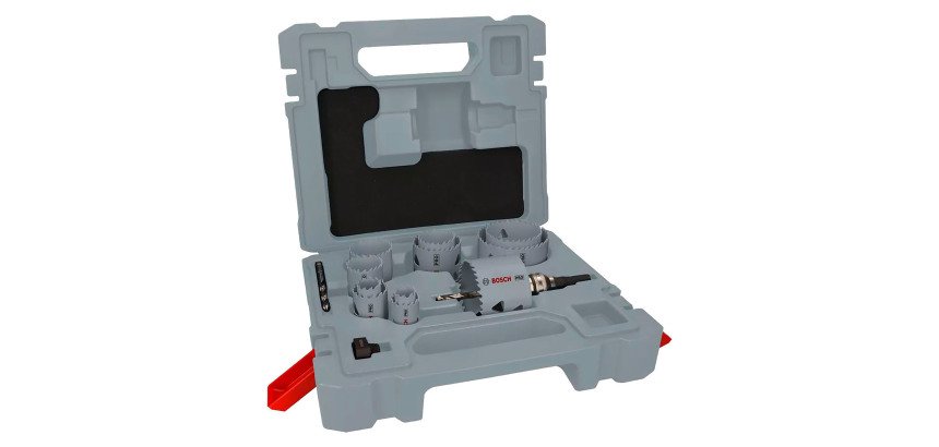 Coffret de scies trépans Bosch PRO Multi Material, 15 pièces
