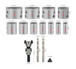 Coffret de scies trépans Bosch PRO Multi Material, 15 pièces
