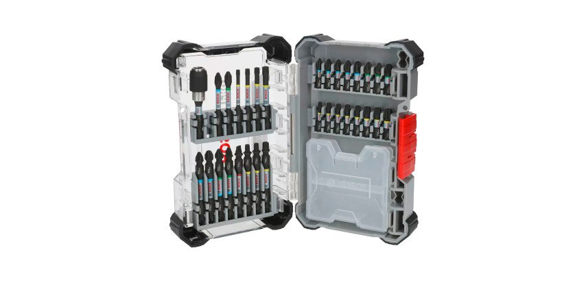 Set of 31 Bosch PRO Impact screwdriver bits