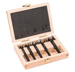 Coffret van 5 Bosch "Forstner"-vormfrezen