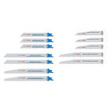 Kit de 12 lames PRO Démolition pour scie sabre Bosch Professional