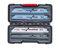 Koffer met 20 Bosch Professional metaal- en houtzaagbladen voor reciprozaag