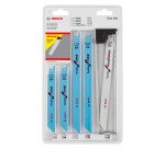 Pack de 6 lames métaux et bois Bosch Professional pour scie sabre