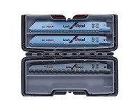 Koffer met 15 metalen en houten zaagbladen Bosch Professional voor reciprozaag