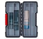 Coffret de 30 lames Basic bois et métal Bosch Professional pour scie sauteuse