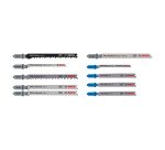 Coffret de 10 lames PRO bois et métal Bosch Professional pour scies sauteuses