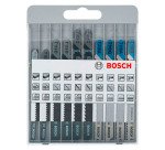 Cassette de 10 lames Basic bois et métal Bosch Professional pour scies sauteuses