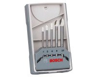 Set of 5 CYL-9 Bosch Professional tile drills