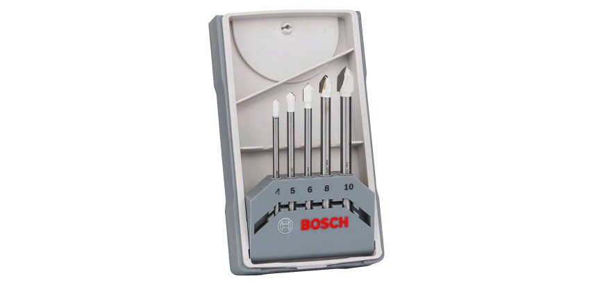 Set von 5 Fliesenbohrern CYL-9 von Bosch Professional