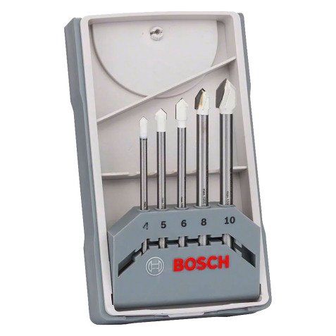 Set de 5 forêts pour carrelage CYL-9 Bosch Professional