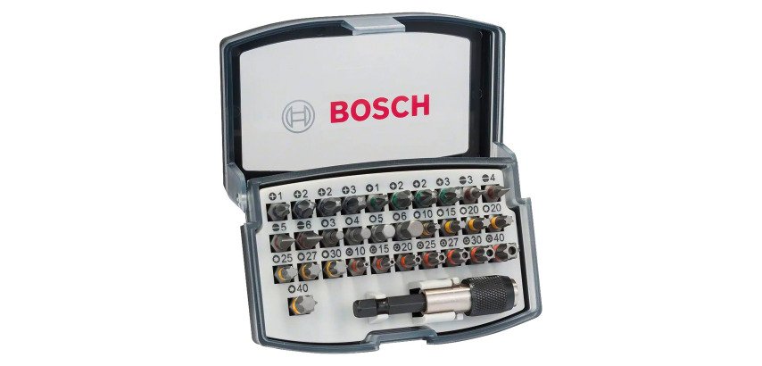 Coffret de 32 embouts de vissage extra-durs Bosch Professional