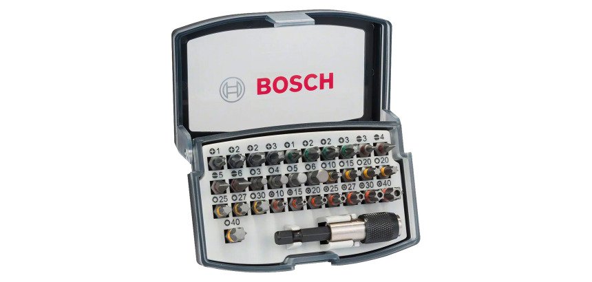 Coffret de 32 embouts de vissage extra-durs Bosch Professional