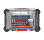 Coffret mixte de 35 accessoires pour vissage et perçage multi-construction Bosch PRO Impact