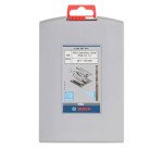 Coffret de 19 forets à hélices Bosch PRO Stainless Steel HSS-Co