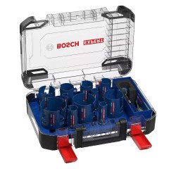 Koffer universele set van 15 gatenzagen Expert Construction Material PC Plus Bosch Professional