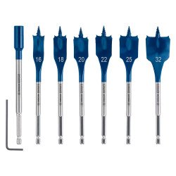 Coffret de 7 mèches plates Bosch EXPERT Self Cut Speed