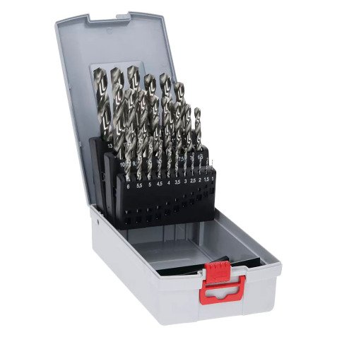Coffret de 25 forets à hélices Bosch PRO Metal HSS-G