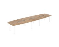 Tisch Belem L 520 x T 140 cm - 18 Personen Eiche natur